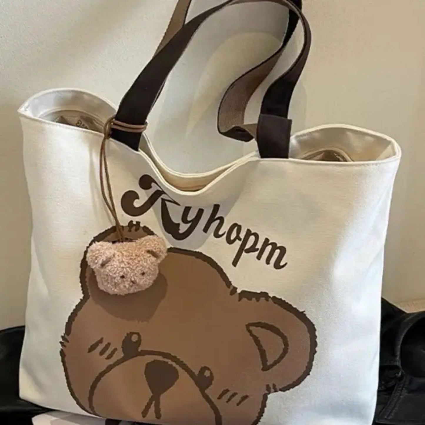 New Style Popular Customized Logo and Pattern Tote Bag Large Capacity